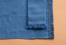 Charger l&#39;image dans la galerie, JULIA, set de table avec serviettes, bleu