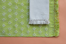 Charger l&#39;image dans la galerie, ELENA, set de table avec serviettes, vert