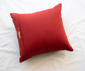 Coussin "Rayures" - Rouge - 45 x 45 cm