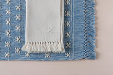 Charger l&#39;image dans la galerie, MARIA, set de table avec serviettes, bleu