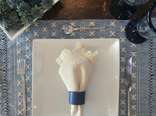 Charger l&#39;image dans la galerie, MARIA, set de table avec serviettes, bleu